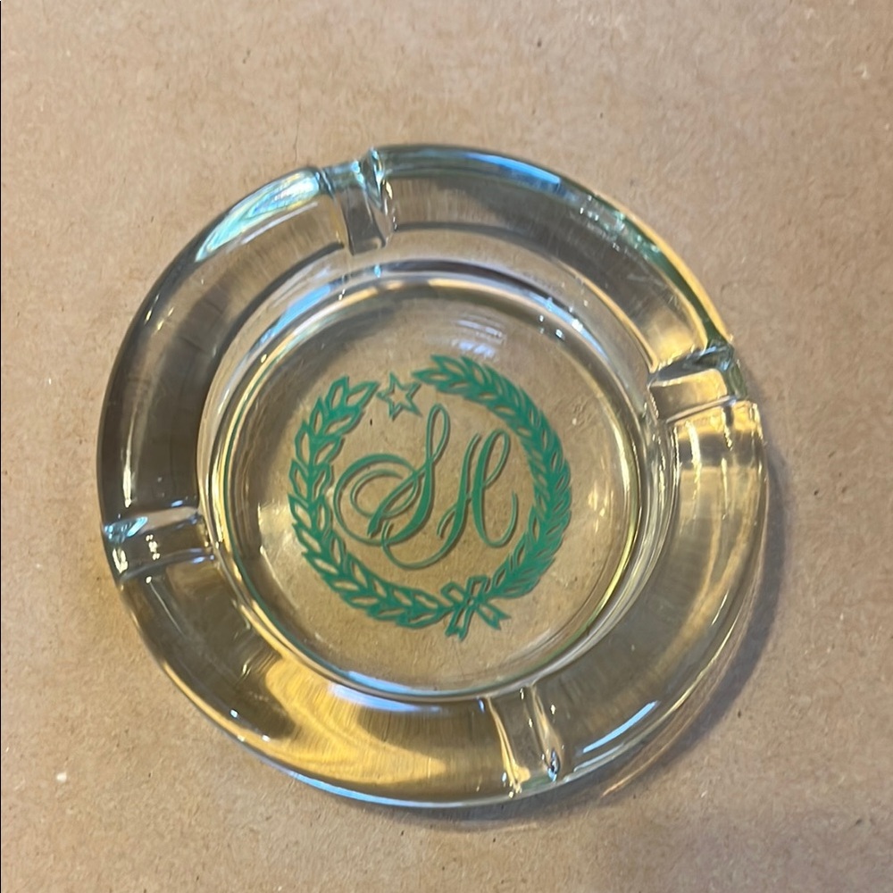 Shamrock Hilton hotel Houston Texas ashtray 1950s